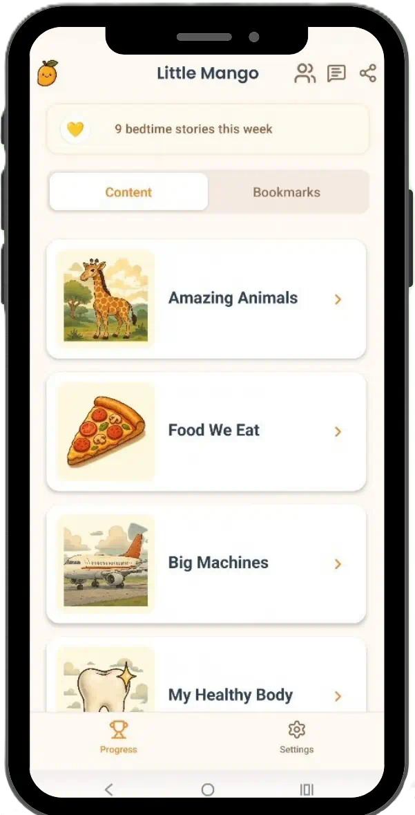Little Mango App Screenshot